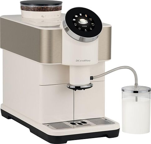 Кофемашина Dr.Coffee H2 (белый/золотистый)