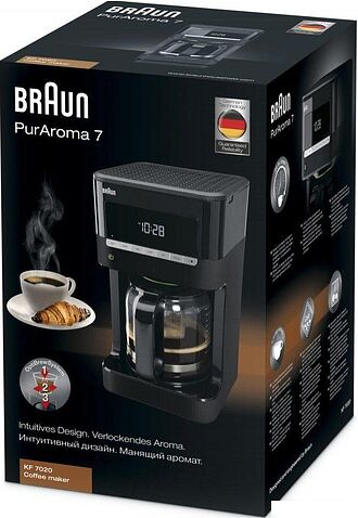 Капельная кофеварка Braun PurAroma 7 KF7020 BK