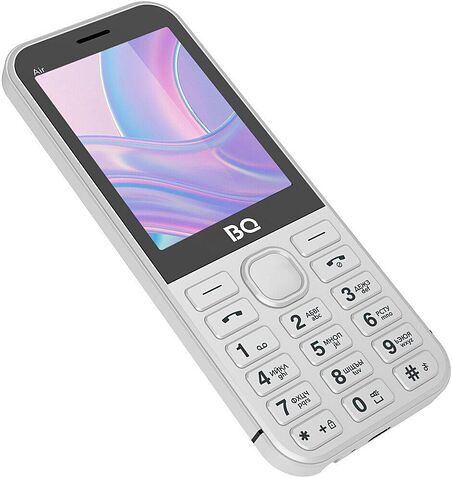 Кнопочный телефон BQ 2843 Air (серебристый)