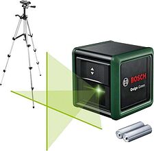Лазерный нивелир Bosch Quigo Green 0603663C03 (штатив, батарейки) Лазерный нивелир Bosch Quigo Green 0603663C03 (штатив, батарейки)