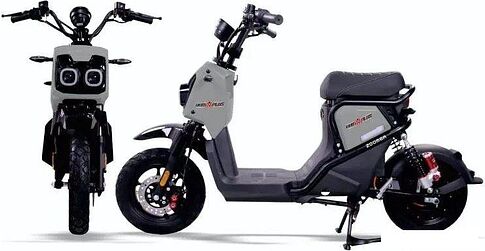 Электроскутер AVM.Plus Zoomer (серый)