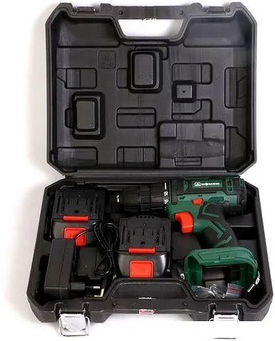 Дрель-шуруповерт Дифмаш ША-20-06 01022520 (с 2-мя АКБ, кейс)