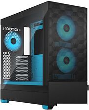Корпус Fractal Design Pop Air RGB Cyan Core TG Clear Tint FD-C-POR1A-02 Корпус Fractal Design Pop Air RGB Cyan Core TG Clear Tint FD-C-POR1A-02