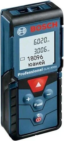 Лазерный дальномер Bosch Professional GLM 4000