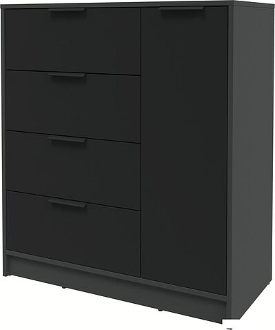 Тумба Интерлиния Концепт КТ-Т90 (черный/антрацит)