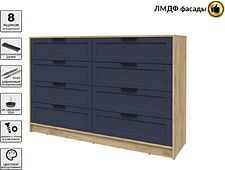 Комод Интерлиния Концепт Тренд КТ-К157 (дуб золотой/дуб королевский)