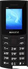 Кнопочный телефон Maxvi C40 (черный)
