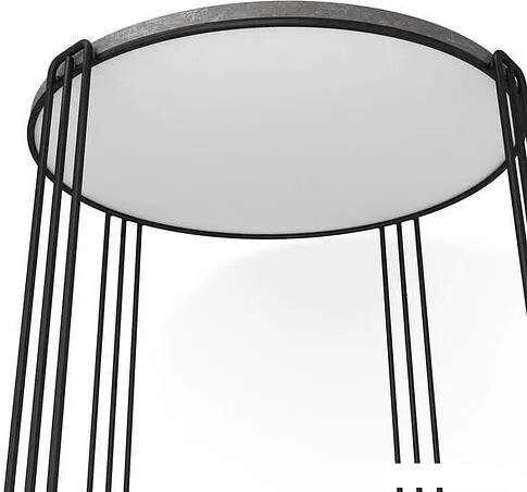 Журнальный столик Sheffilton SHT-CT33 (черный муар/мокрый асфальт)