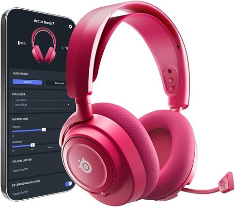 Наушники SteelSeries Arctis Nova 7 Wireless Gen 2 (розовый)