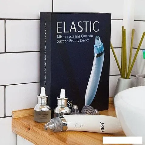 Прибор для чистки и массажа лица Gess Elastic GESS-630