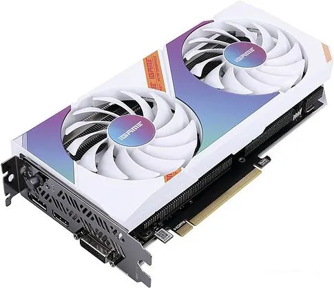 Видеокарта Colorful iGame GeForce RTX 3050 Ultra W DUO OC V2-V