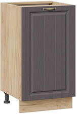 Шкаф напольный Трия Лина 1Н45 (дуб крафт золотой/графит)