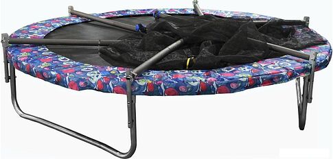 Батут Calviano Smile 183 см-6 ft с внутренней сеткой складной