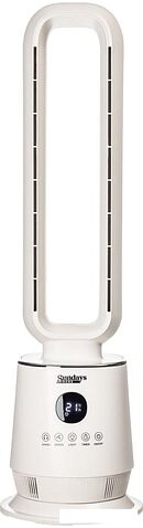 Безлопастной вентилятор Sundays Home NDY-EF601R (белый)