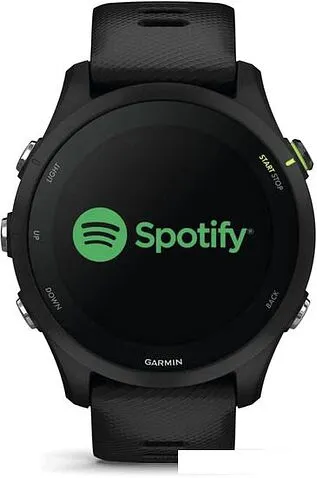 Умные часы Garmin Forerunner 255 Music 46 мм (черный)