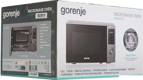 Микроволновая печь Gorenje MO20A3T4