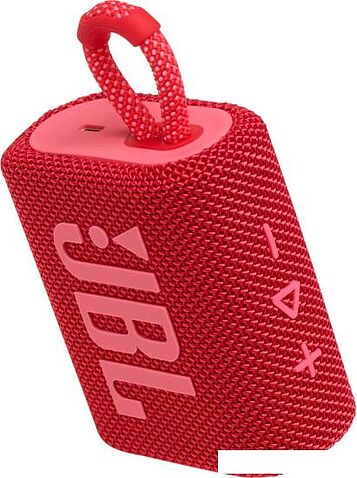 Беспроводная колонка JBL Go 3 (красный)