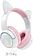 Наушники Onikuma GT838 Cat Ear (белый/розовый)