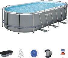 Каркасный бассейн Bestway Power Steel 56710 (549x274x122) Каркасный бассейн Bestway Power Steel 56710 (549x274x122)