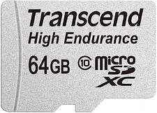 Карта памяти Transcend microSDXC HE (Class 10) UHS-I 64GB + адаптер [TS64GUSDXC10V]