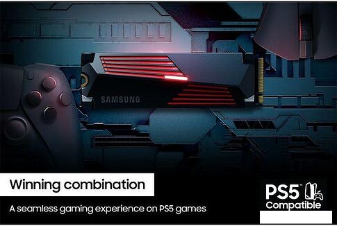 SSD Samsung 990 Pro с радиатором 4TB MZ-V9P4T0CW