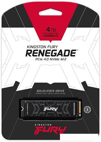 SSD Kingston Fury Renegade 4TB SFYRD/4000G
