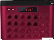 Радиоприемник Perfeo Тайга (бордовый)