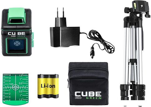 Лазерный нивелир ADA Instruments Cube 360 Green Professional Edition А00535