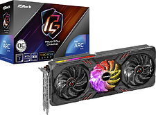 Видеокарта ASRock Intel Arc A770 Phantom Gaming 16GB OC A770 PG 16GO Видеокарта ASRock Intel Arc A770 Phantom Gaming 16GB OC A770 PG 16GO