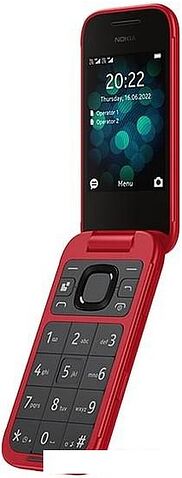 Кнопочный телефон Nokia 2660 (2022) TA-1469 Dual SIM (красный)