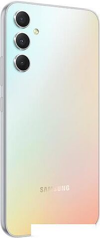 Смартфон Samsung Galaxy A34 5G SM-A346E/DSN 6GB/128GB (серебристый)