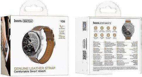 Умные часы Hoco Y35 Call Version (серебристый)
