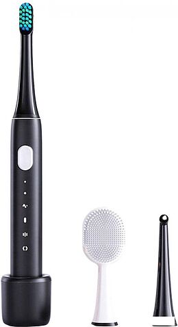 Электрическая зубная щетка Infly Sonic Electric Toothbrush P20C (3 насадки, черный)
