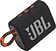 Беспроводная колонка JBL Go 3 (черный/оранжевый)