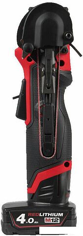 Ленточная шлифмашина Milwaukee M12 Fuel FBFL10-402B (с 2-мя АКБ, сумка)