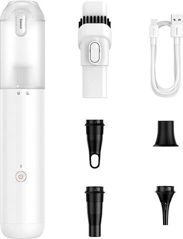 Автомобильный пылесос Baseus A3lite Car Vacuum Cleaner VCAQ050002 (белый)