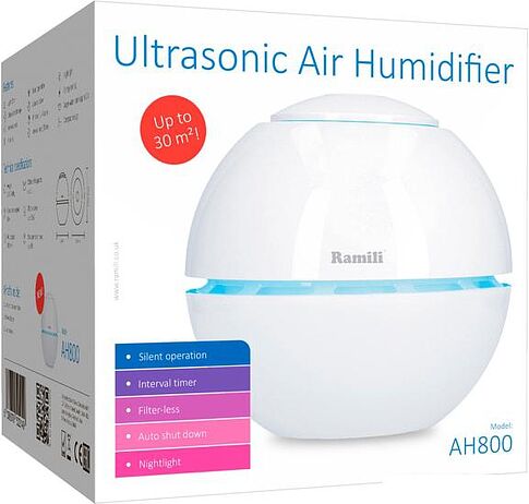 Увлажнитель воздуха Ramili Baby AH800