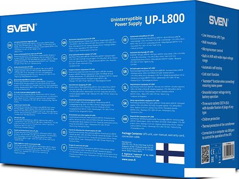 Источник бесперебойного питания SVEN UP-L800