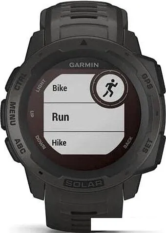 Умные часы Garmin Instinct Solar (графит)
