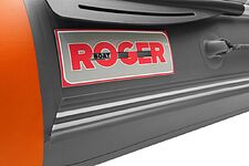 Моторная лодка Roger Boat Hunter Keel 3500 (малокилевая, графит/оранжевый)