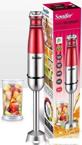 Погружной блендер Sonifer SF-8093 (красный)