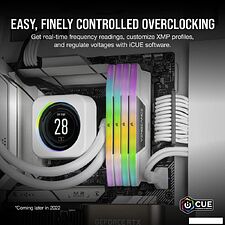 Оперативная память Corsair Vengeance RGB 2x16ГБ DDR5 6400 МГц CMH32GX5M2B6400C32W Оперативная память Corsair Vengeance RGB 2x16ГБ DDR5 6400 МГц CMH32GX5M2B6400C32W