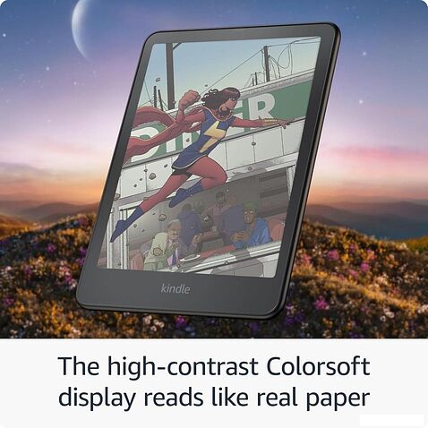 Электронная книга Amazon Kindle Colorsoft 16GB (newest model, черный)