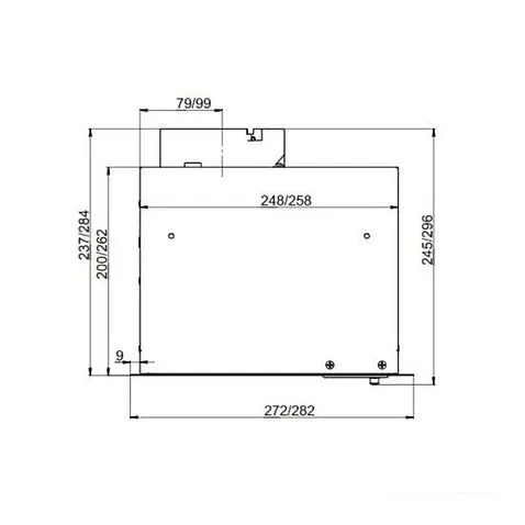Кухонная вытяжка Elikor Box 52П-700 213858 (черный)