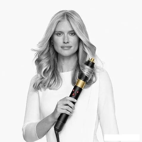 Фен-стайлер Dyson Airwrap Complete Long HS05 (черный оникс/золотой)