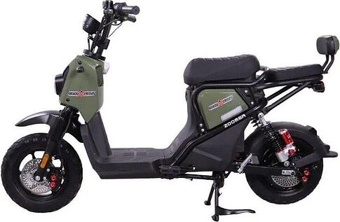 Электроскутер AVM.Plus Zoomer (зеленый)