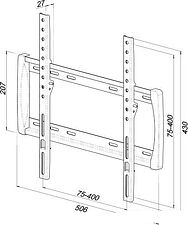 Кронштейн Trone Техно-400F (черный)