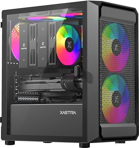 Корпус XASTRA A303M 3ARGB (черный)