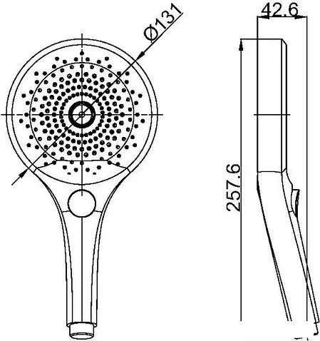 Душевая лейка Maxonor Pure Life PL19