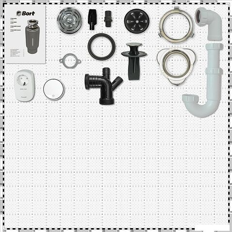 Измельчитель пищевых отходов Bort Titan 6000 Control